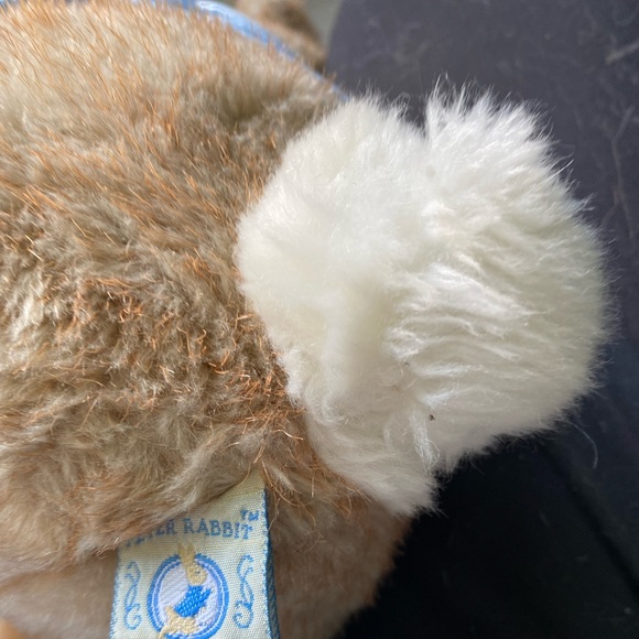 Peter Rabbit Stuffed Animals + Slippers Set Size 13 - Picture 3 of 3